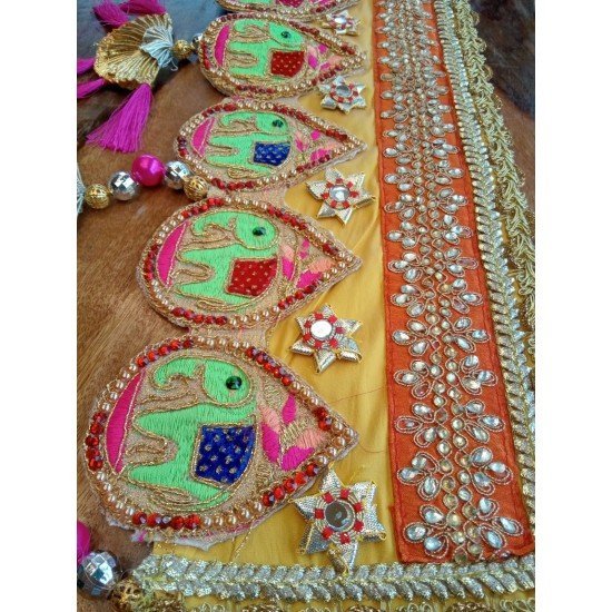 Elephant Zari Work Bandharwar