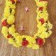 Chrysanthemum with Rose String